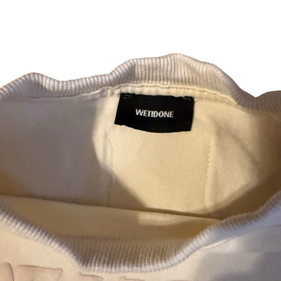 WE11DONE Multi Logo T-shirt Size Small - Picture 5 of 7